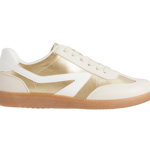 Dolce Vita NWB Quantum light gold fashion sneakers NEW! - Picture 5 of 6